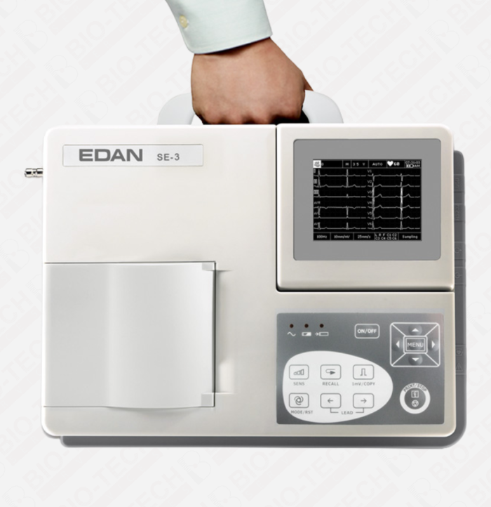 EDAN SE-3 3-Channel ECG Machine for Hospitals & Clinics - Image 2