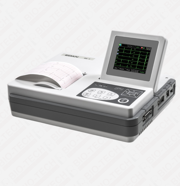 EDAN SE-3 3-Channel ECG Machine for Hospitals & Clinics - Image 3